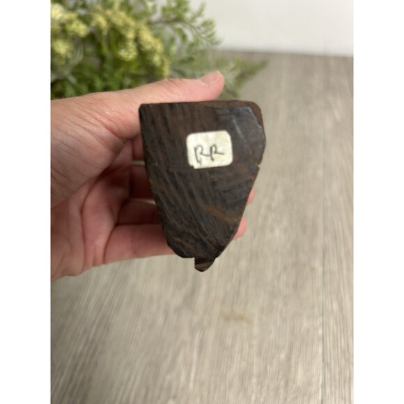 Vintage MCM Hand Carved Mahogany Wooden Eagle Figurine - Picture 5 of 6